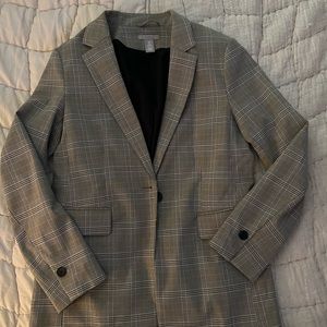 Plaid Blazer